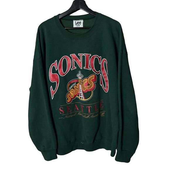 VTG Seattle SuperSonics Crewneck USA XXL - Picture 1 of 4